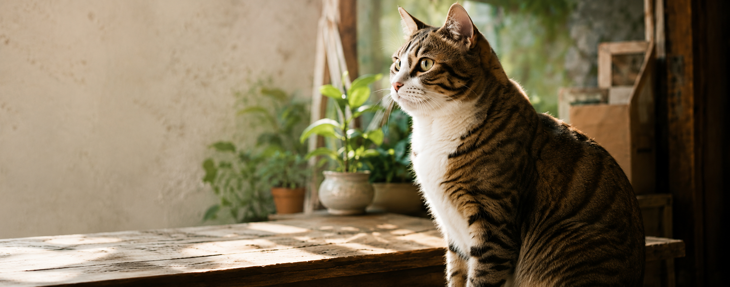 猫モチーフの雑貨が並ぶ店内の様子