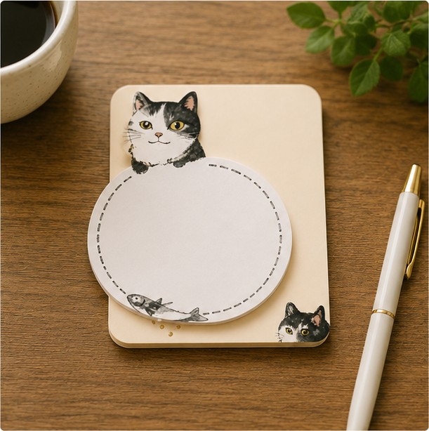 ねこのメモパッド