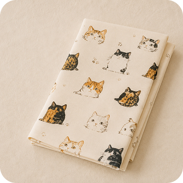 ねこてぬぐい