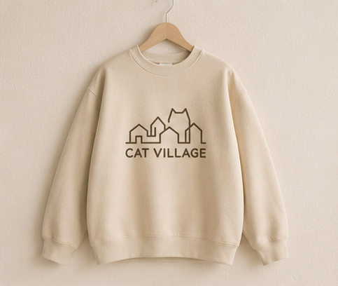 CAT VILLAGE オリジナル トレーナー