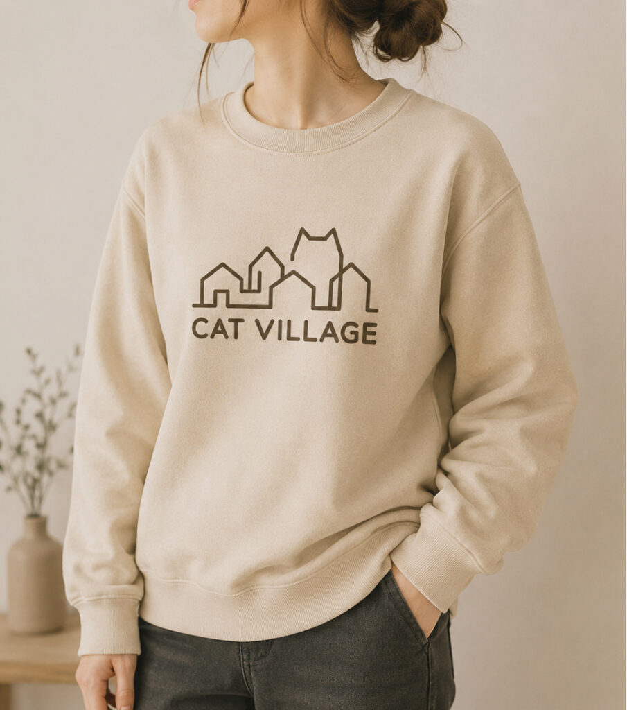CAT VILLAGE オリジナル トレーナー