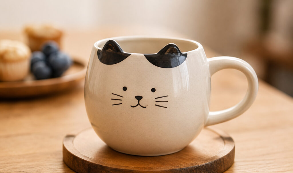ねこマグカップ